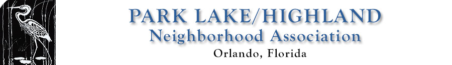 Park Lake Highland Neighborhood Association